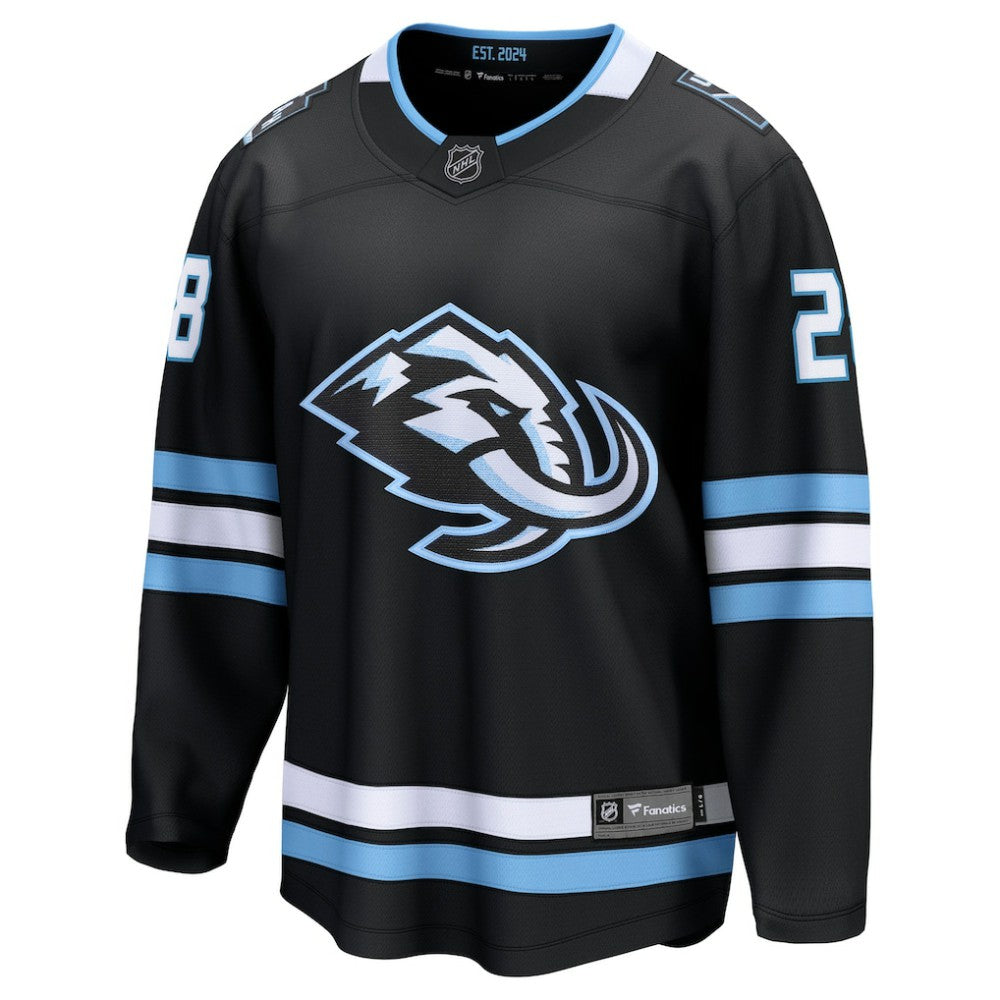 Ian Cole Utah Mammoth Fanatics Home Breakaway Player Jersey Black