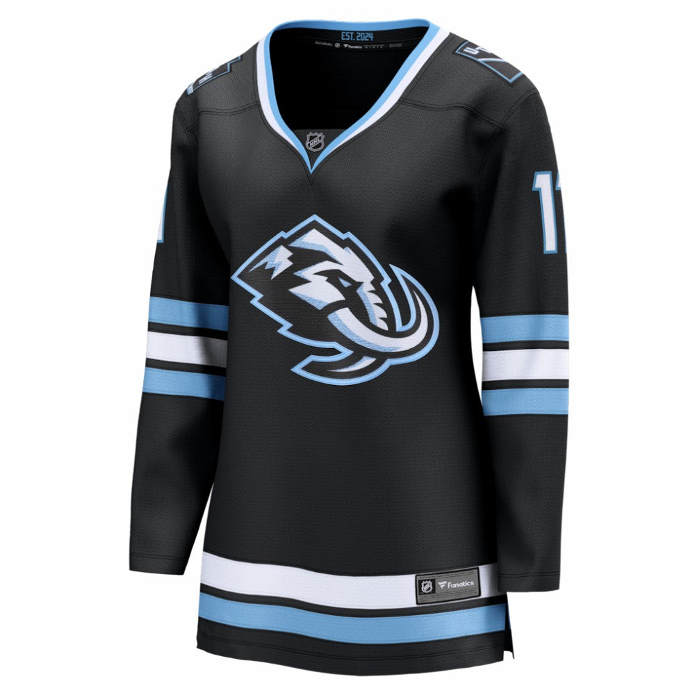 Dylan Guenther Utah Mammoth Fanatics Women's Home Breakaway Player Jersey Black