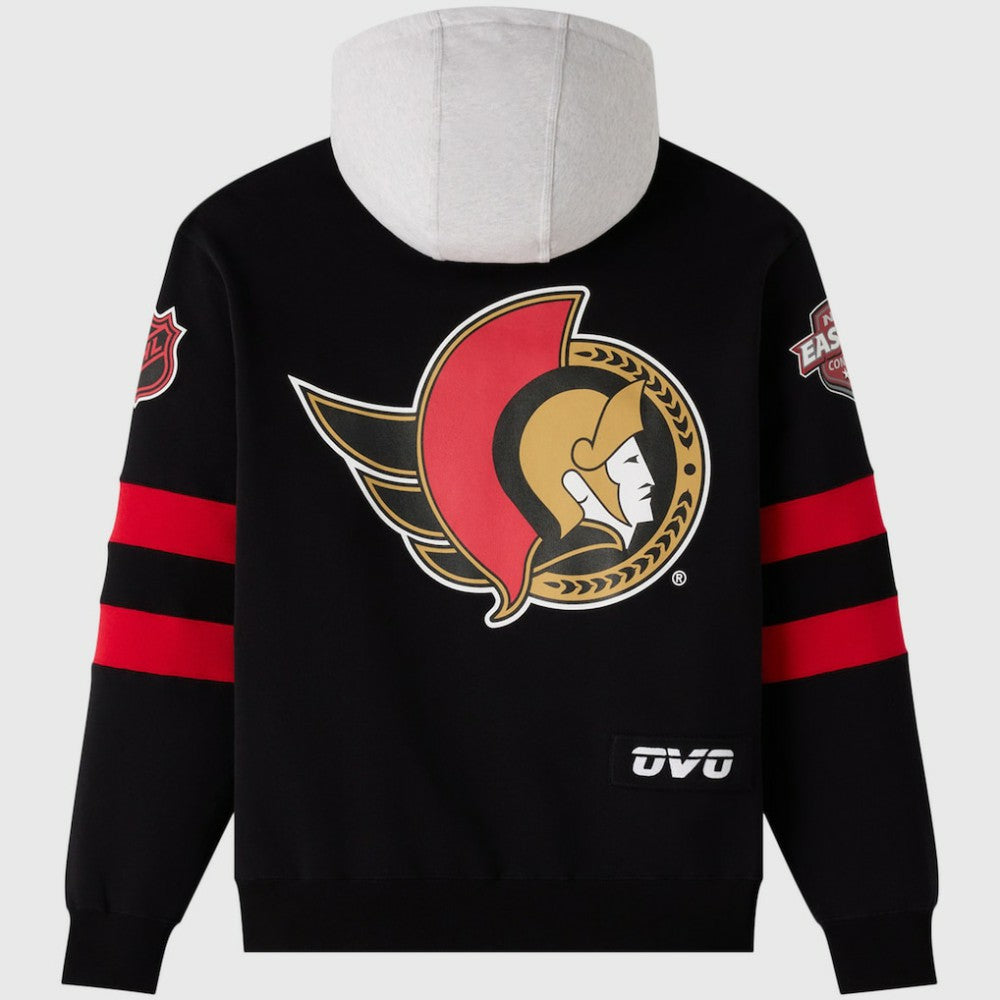 Ottawa Senators OVO x NHL Fleece Hoodie Black