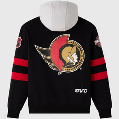 Ottawa Senators OVO x NHL Fleece Hoodie Black