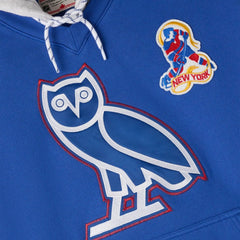 New York Rangers OVO x NHL Fleece Hoodie Blue