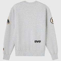 Boston Bruins OVO x NHL Fleece Sweatshirt Heather Gray