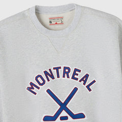 Montreal Canadiens OVO x NHL Fleece Sweatshirt Heather Gray