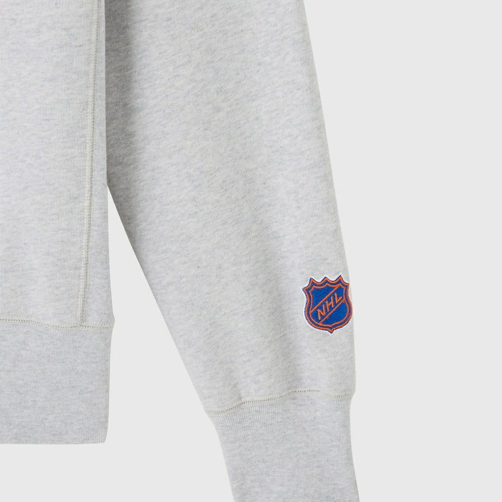 New York Islanders OVO x NHL Fleece Sweatshirt Heather Gray