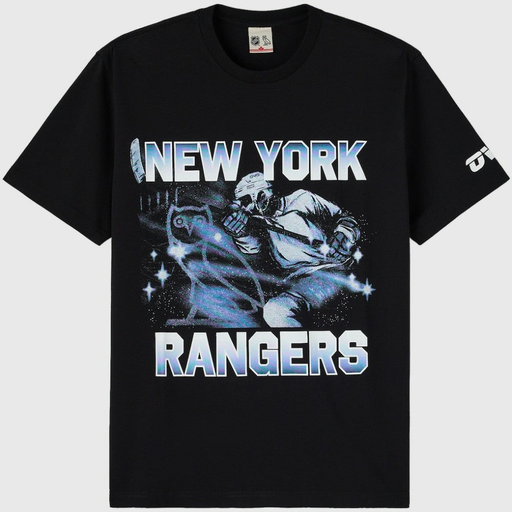 New York Rangers OVO x NHL Graphic T-Shirt Black