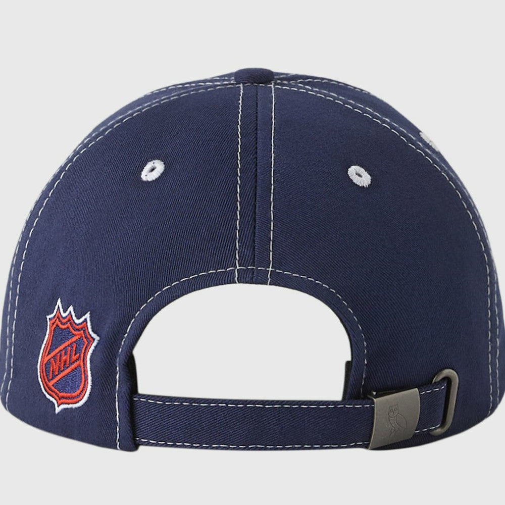 Edmonton Oilers OVO x NHL Adjustable Sport Hat Navy