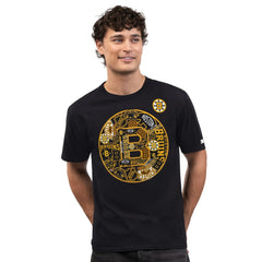 Boston Bruins Starter Logo Collage T-Shirt Black