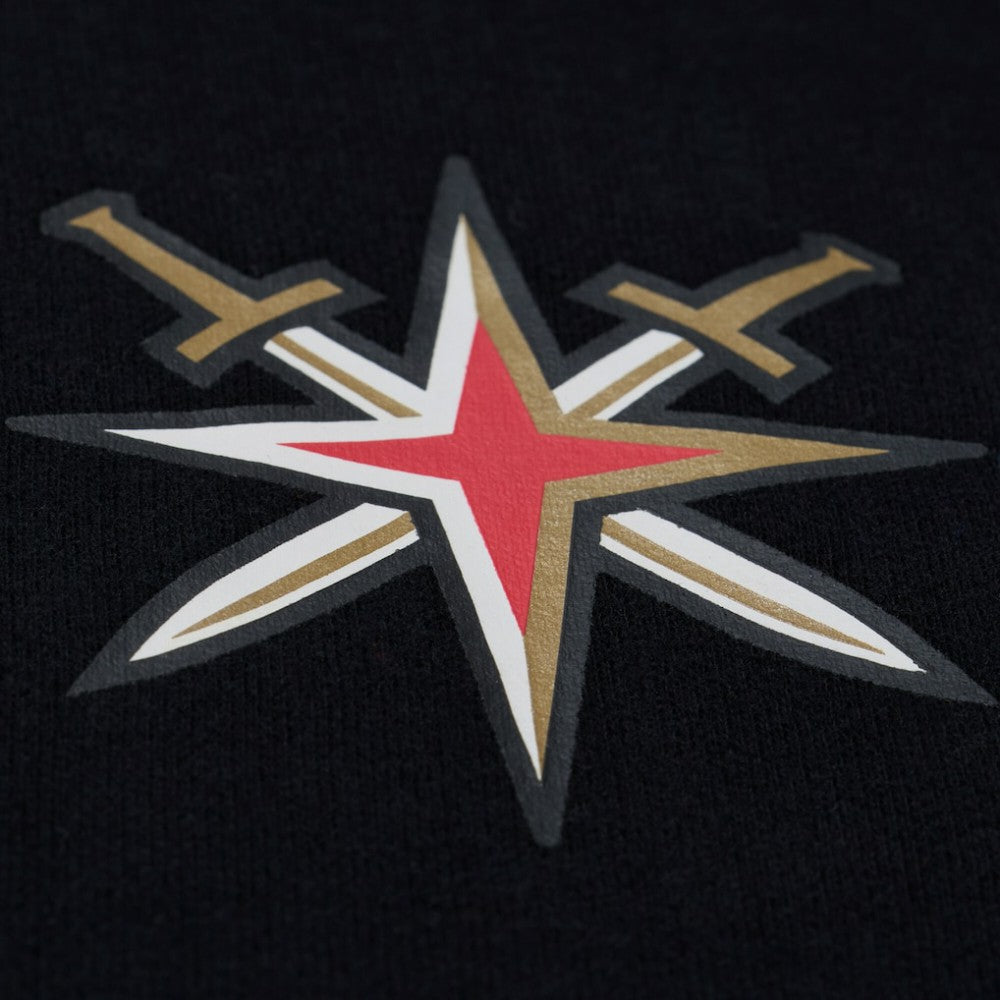 Vegas Golden Knights Mitchell & Ness Women's Crewneck Sweatshirt Black