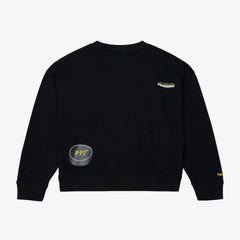 Pittsburgh Penguins Mitchell & Ness Women's Crewneck Sweatshirt Black