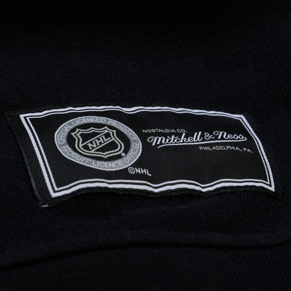 Carolina Hurricanes Mitchell & Ness Women's Crewneck Sweatshirt Black