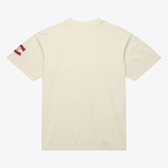 Montreal Canadiens Mitchell & Ness Unisex Arched Team T-Shirt Cream