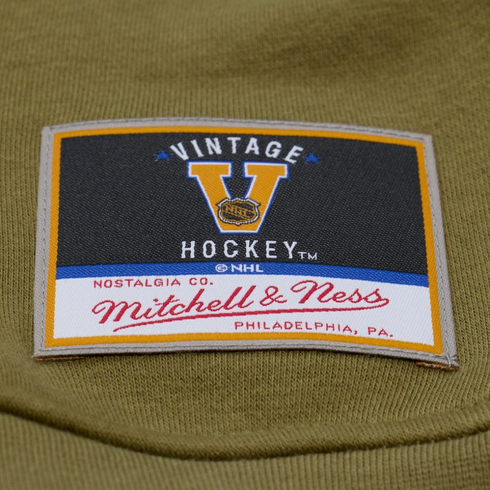 Boston Bruins Mitchell & Ness Women's Fleece Sweatshirt Hunter Green