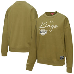 Los Angeles Kings Mitchell & Ness Women's Fleece Sweatshirt Hunter Green