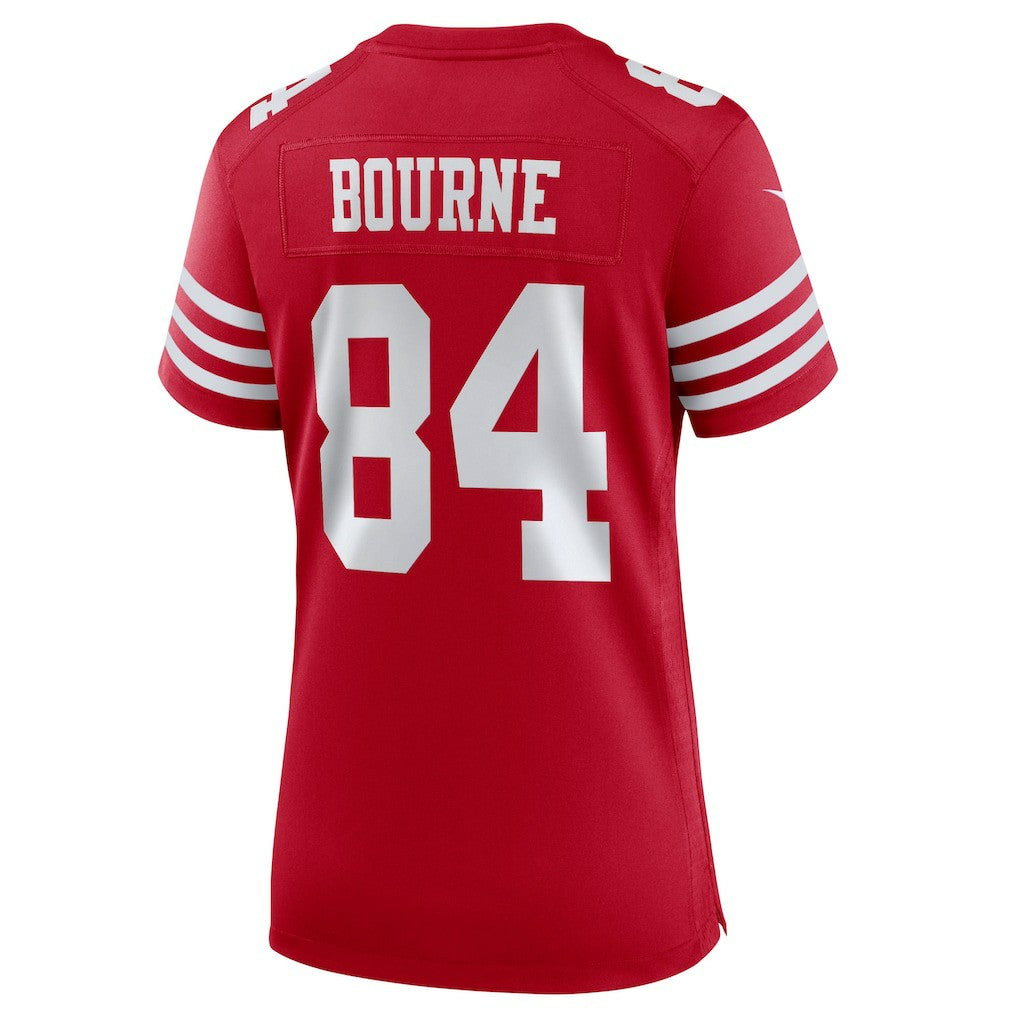 Kendrick Bourne San Francisco 49ers Women's Team Game Jersey - Scarlet