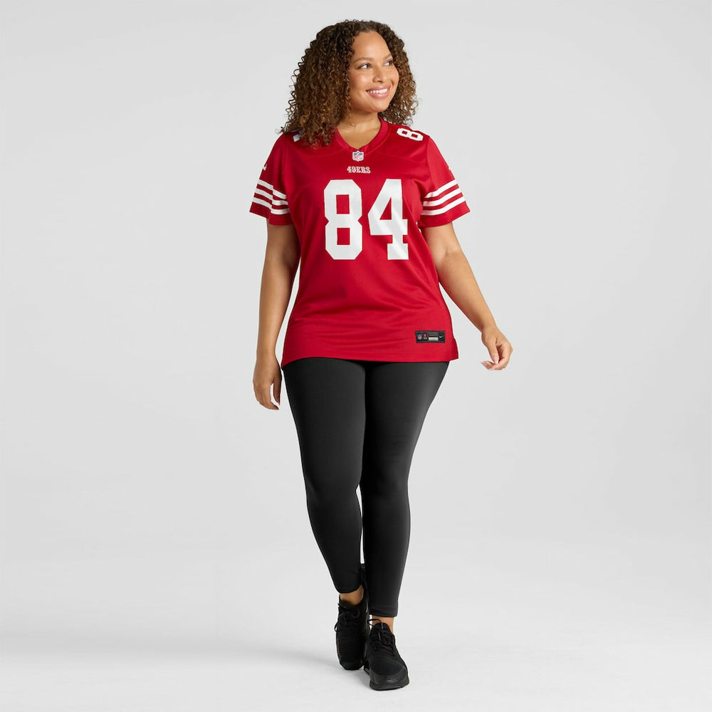Kendrick Bourne San Francisco 49ers Women's Team Game Jersey - Scarlet