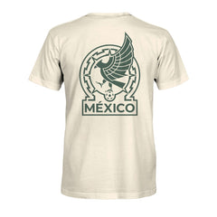 Mexico National Team 1863FC Big Logo Heavyweight T-Shirt Cream