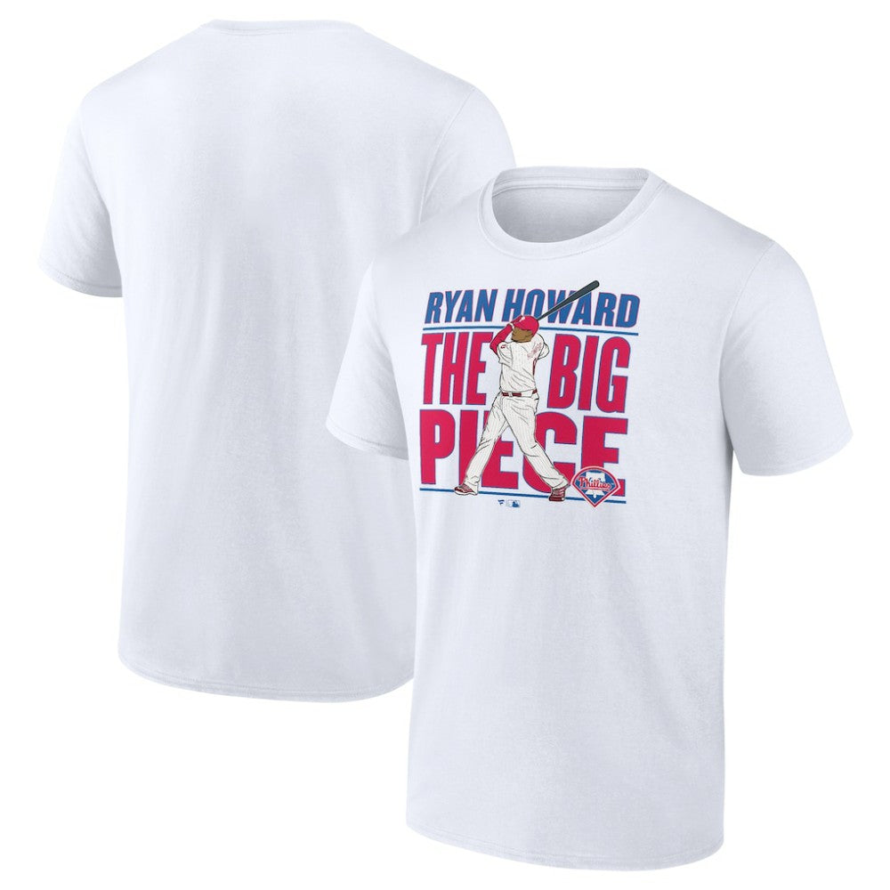 Ryan Howard Philadelphia Phillies Cooperstown Player T-Shirt White