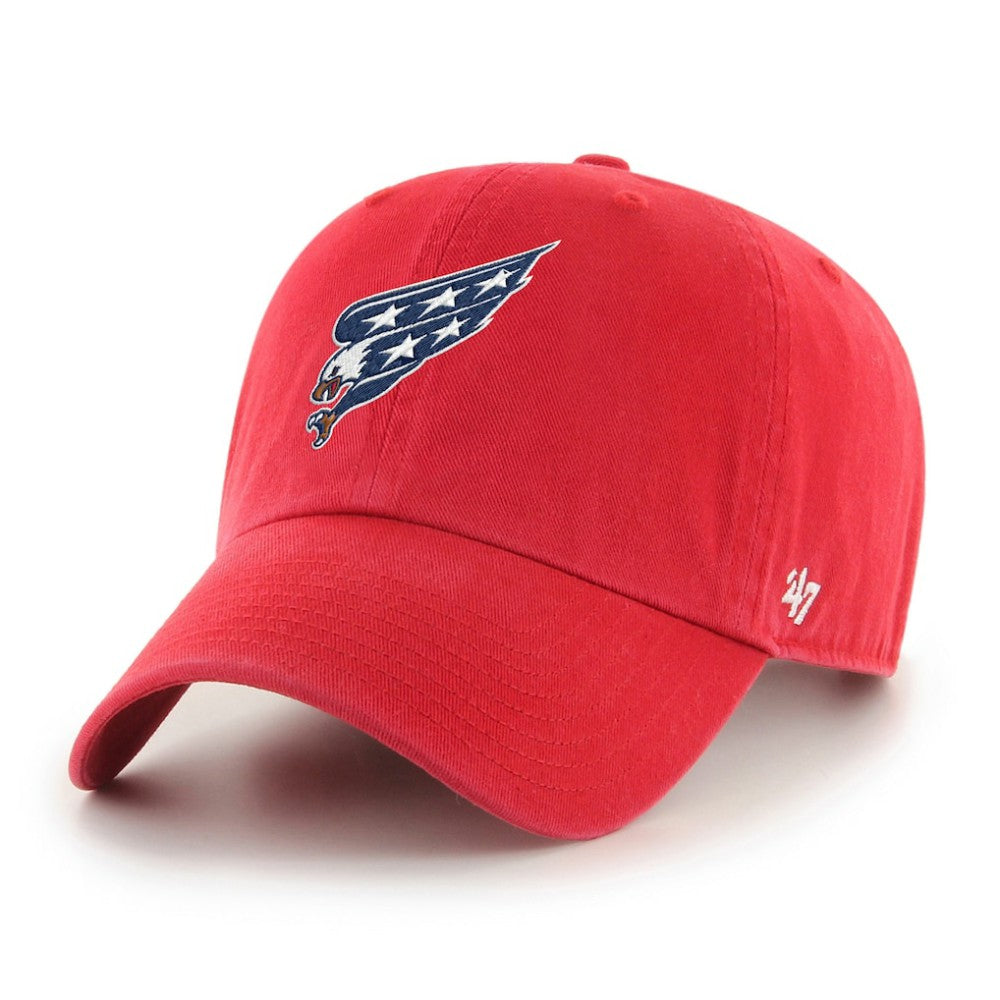 Washington Capitals '47 Alternate Clean Up Adjustable Hat Red