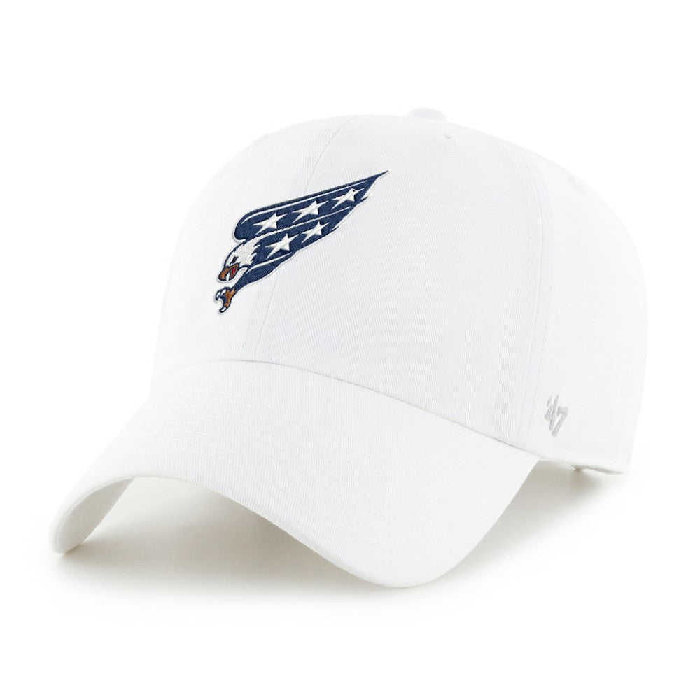 Washington Capitals '47 Alternate Clean Up Adjustable Hat White