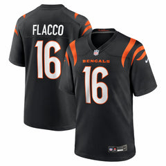 Joe Flacco Cincinnati Bengals Team Game Jersey - Black