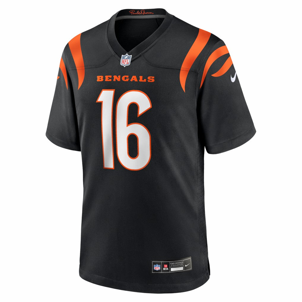 Joe Flacco Cincinnati Bengals Team Game Jersey - Black