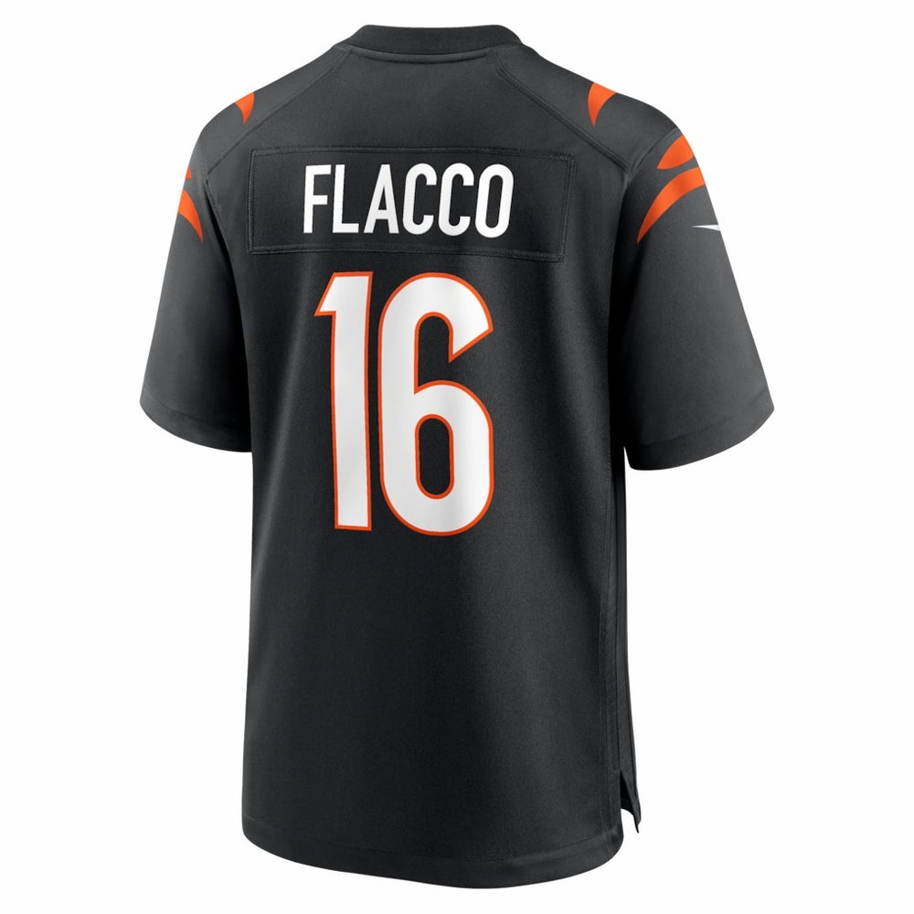 Joe Flacco Cincinnati Bengals Team Game Jersey - Black