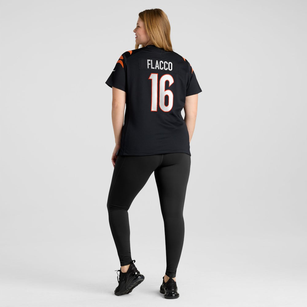 Joe Flacco Cincinnati Bengals Women's Team Game Jersey - Black