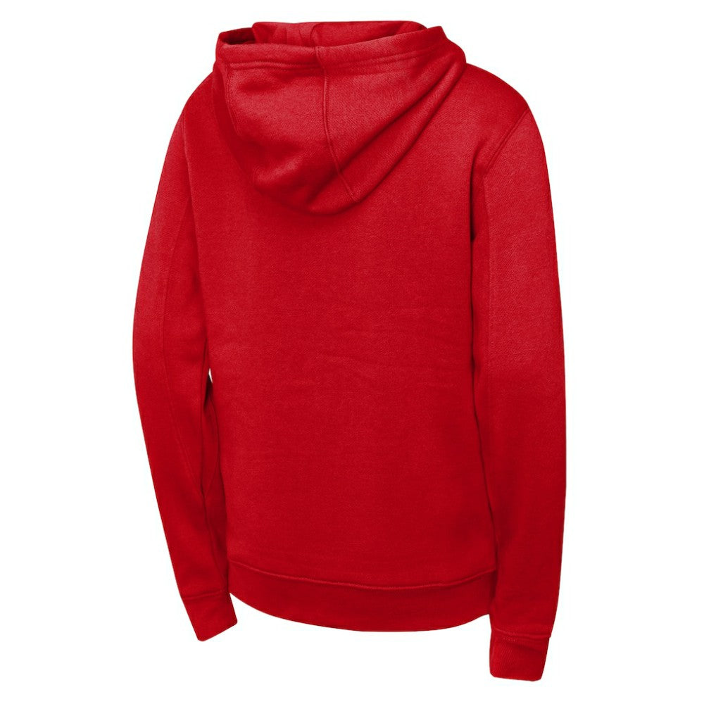 St. Louis Cardinals Outerstuff Youth Wordmark Fleece Full-Zip Hoodie Red