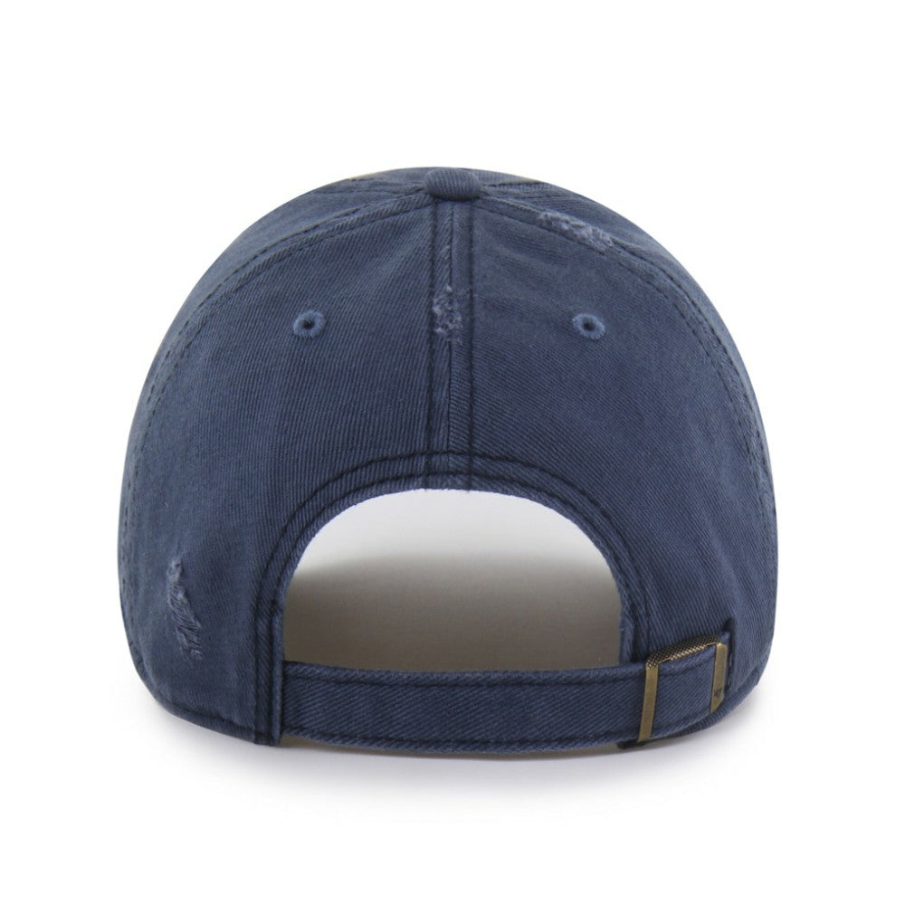 Colorado Avalanche '47 Weathered Clean Up Adjustable Hat Navy