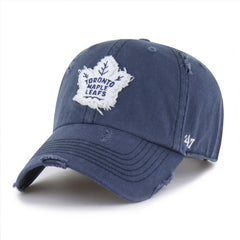 Toronto Maple Leafs '47 Weathered Clean Up Adjustable Hat Navy
