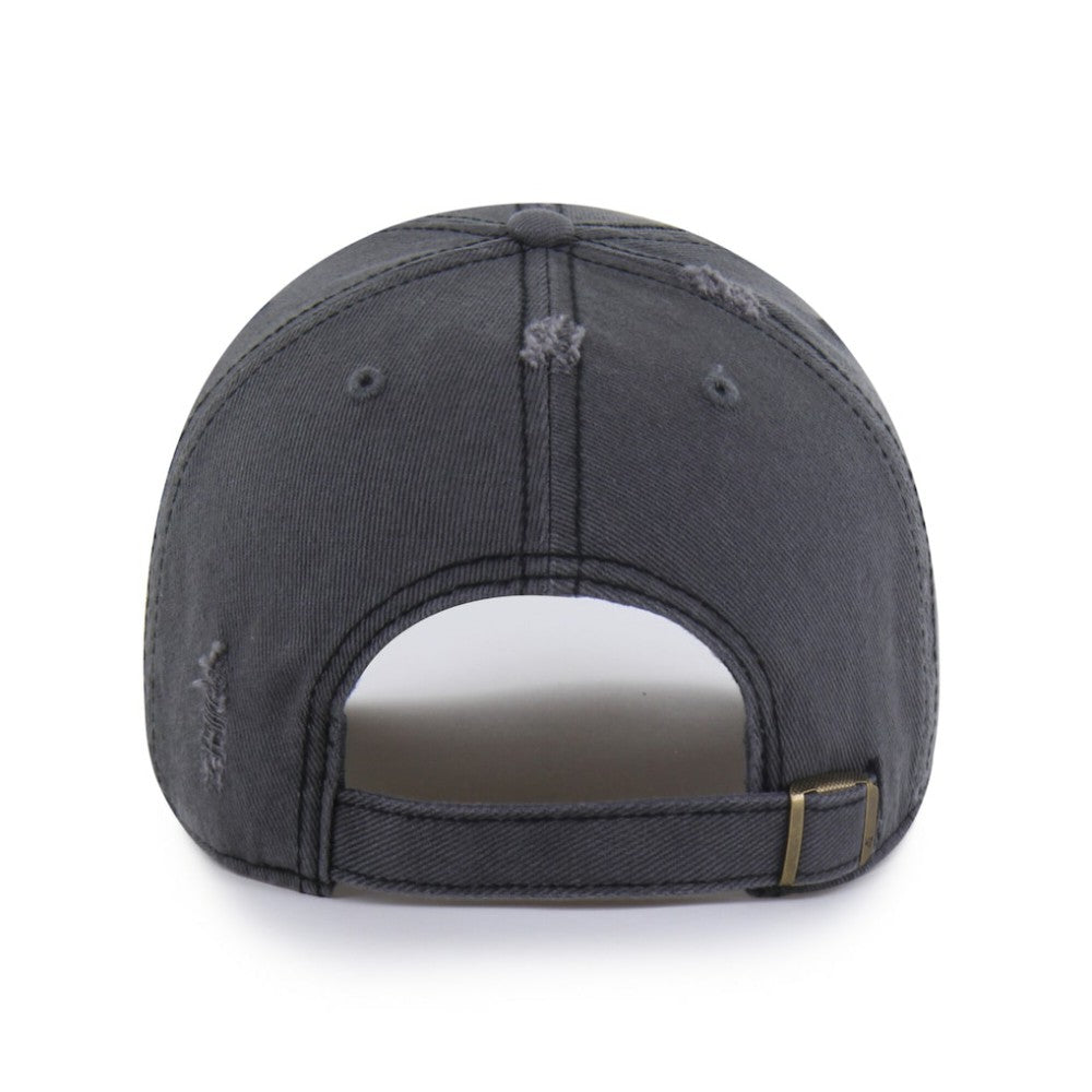 Utah Mammoth '47 Weathered Clean Up Adjustable Hat Charcoal
