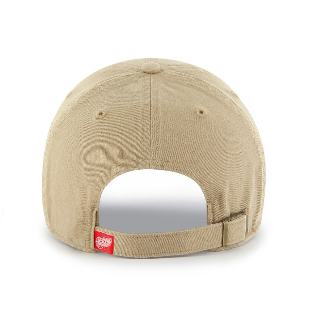 Detroit Red Wings '47 Logo Clean Up Adjustable Hat Khaki