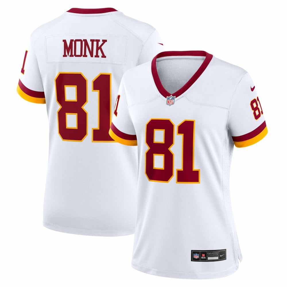 Art Monk Washington Commanders Women's Alternate 2 Super Bowl Era Game Jersey - White