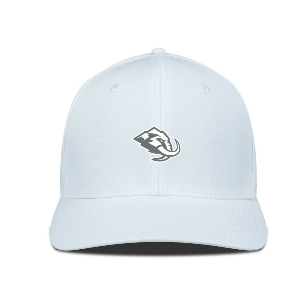 Utah Mammoth Levelwear Rise Slate & Snow Structured Flex Hat White