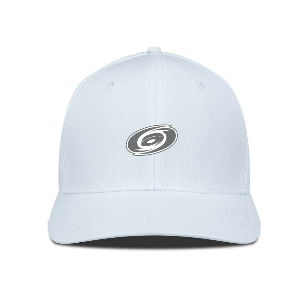 Carolina Hurricanes Levelwear Rise Slate & Snow Structured Flex Hat White