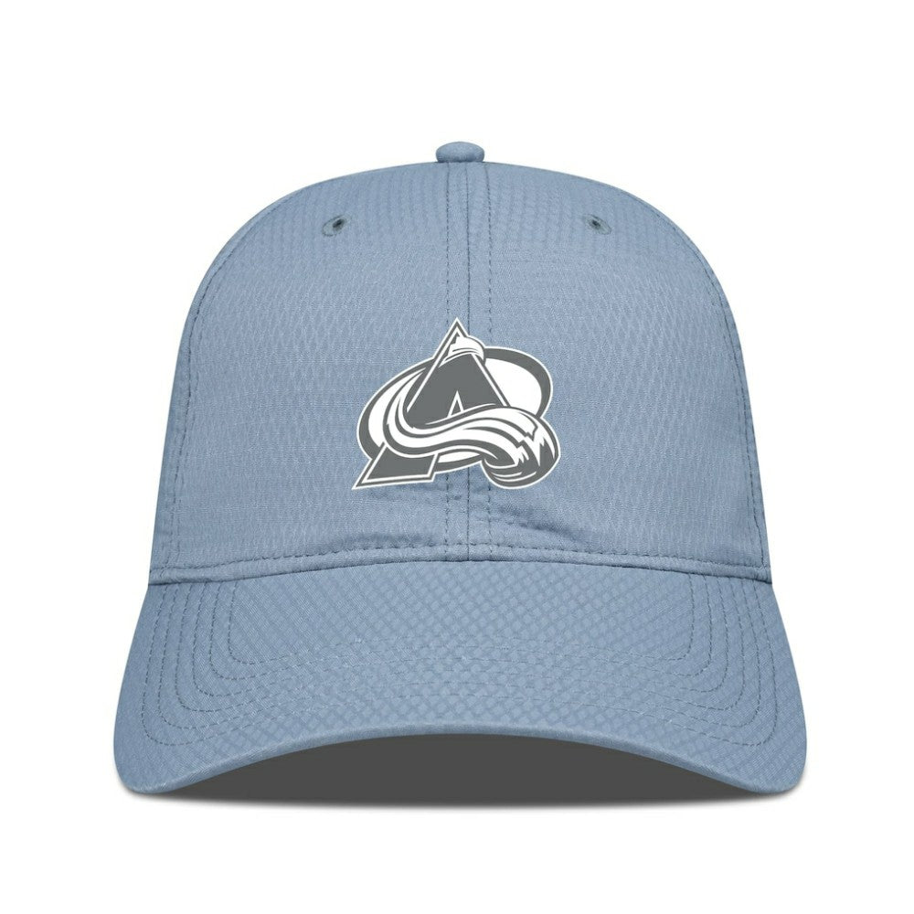 Colorado Avalanche Levelwear Matrix Slate & Snow Unstructured Adjustable Hat Blue