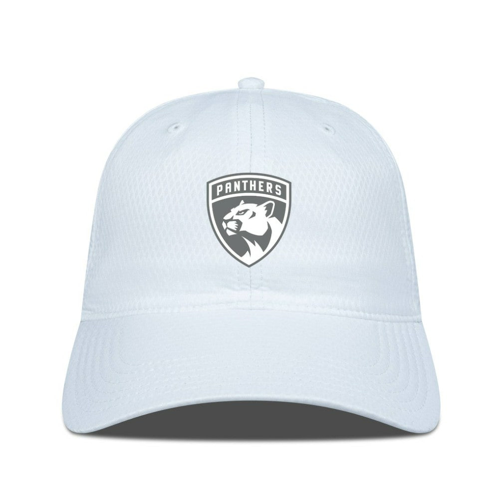 Florida Panthers Levelwear Matrix Slate & Snow Unstructured Adjustable Hat White
