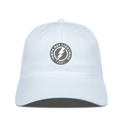 Tampa Bay Lightning Levelwear Matrix Slate & Snow Unstructured Adjustable Hat White