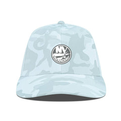 New York Islanders Levelwear Clash Slate & Snow Meshback Flex Hat Camo