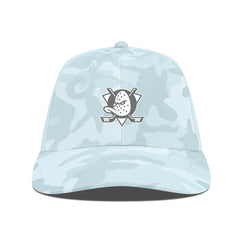 Anaheim Ducks Levelwear Clash Slate & Snow Meshback Flex Hat Camo