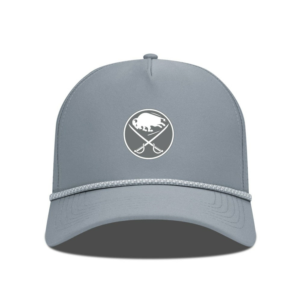 Buffalo Sabres Levelwear Gordon Slate & Snow Rope Adjustable Hat Gray