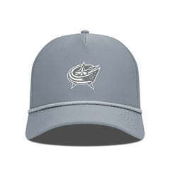 Columbus Blue Jackets Levelwear Gordon Slate & Snow Rope Adjustable Hat Gray