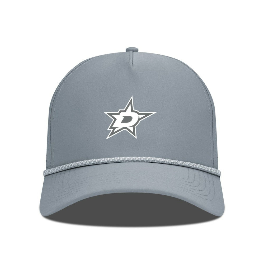 Dallas Stars Levelwear Gordon Slate & Snow Rope Adjustable Hat Gray