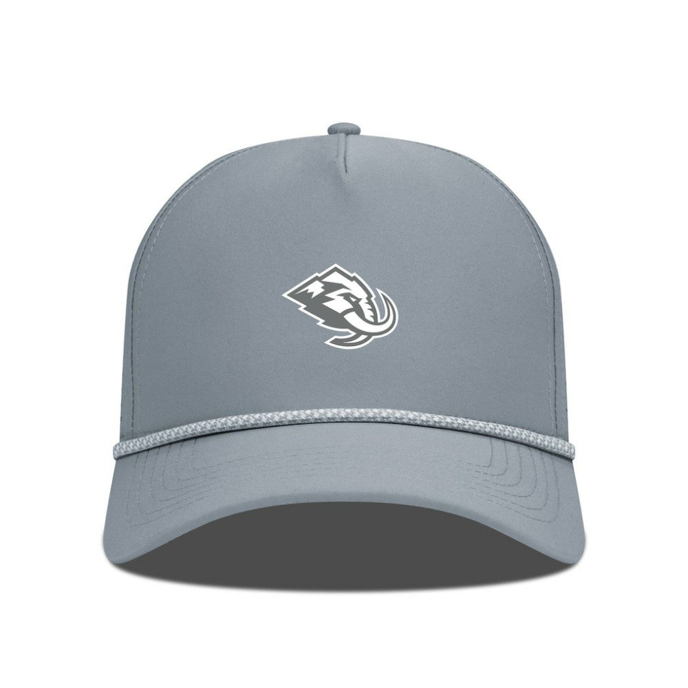 Utah Mammoth Levelwear Gordon Slate & Snow Rope Adjustable Hat Gray