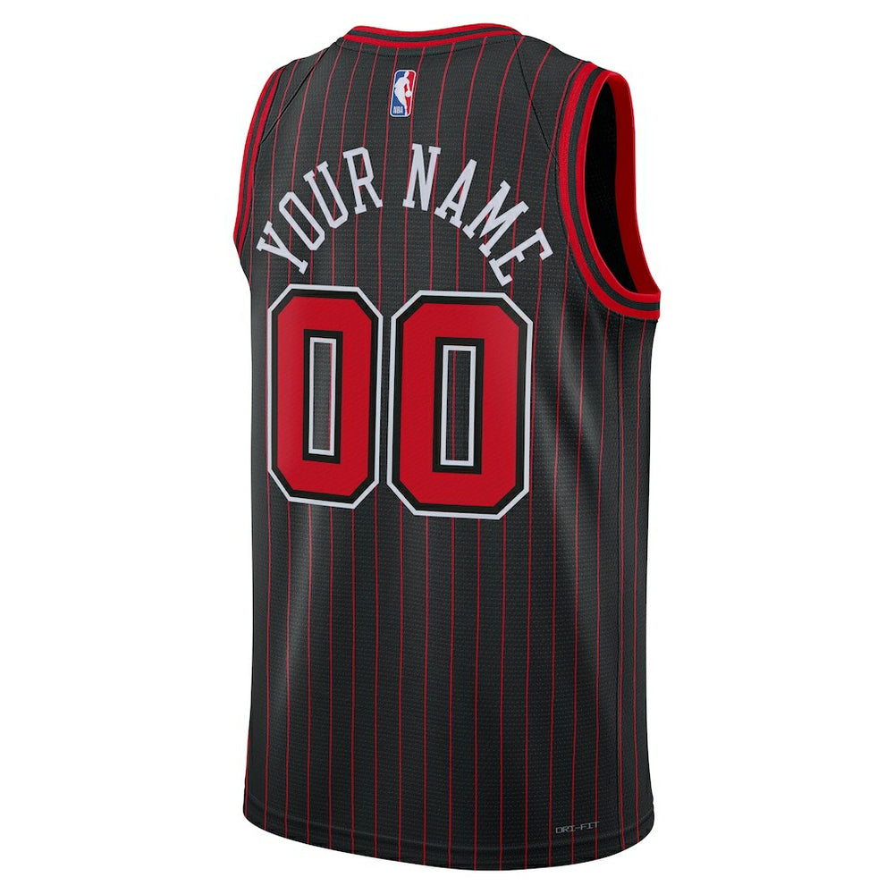 Chicago Bulls Jordan Brand Unisex Swingman Custom Jersey sale - Statement Editi- Black sale