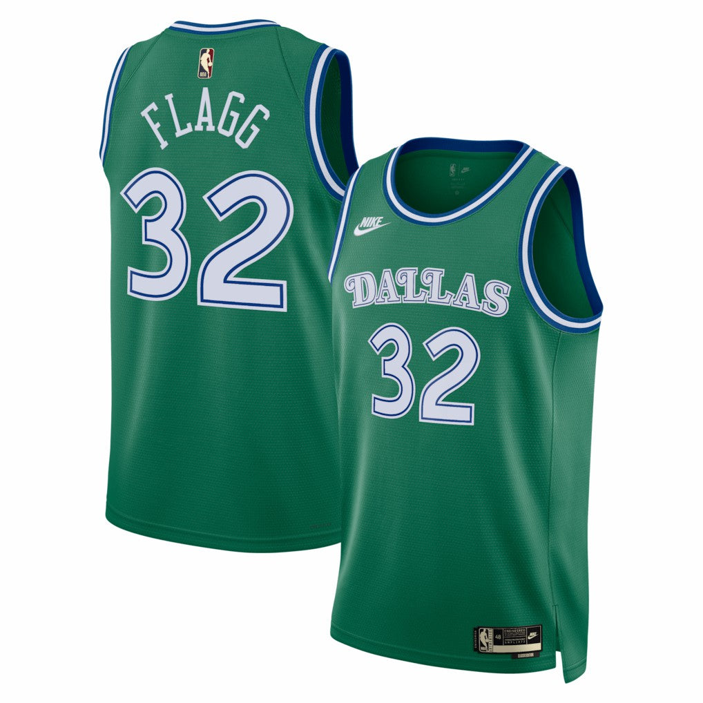 Cooper Flagg Dallas Mavericks Unisex Swingman Jersey sale - Classic Editi- Green