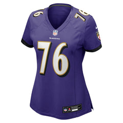 Kenyon Green Baltimore Ravens Women's Team Game Jersey - Purple