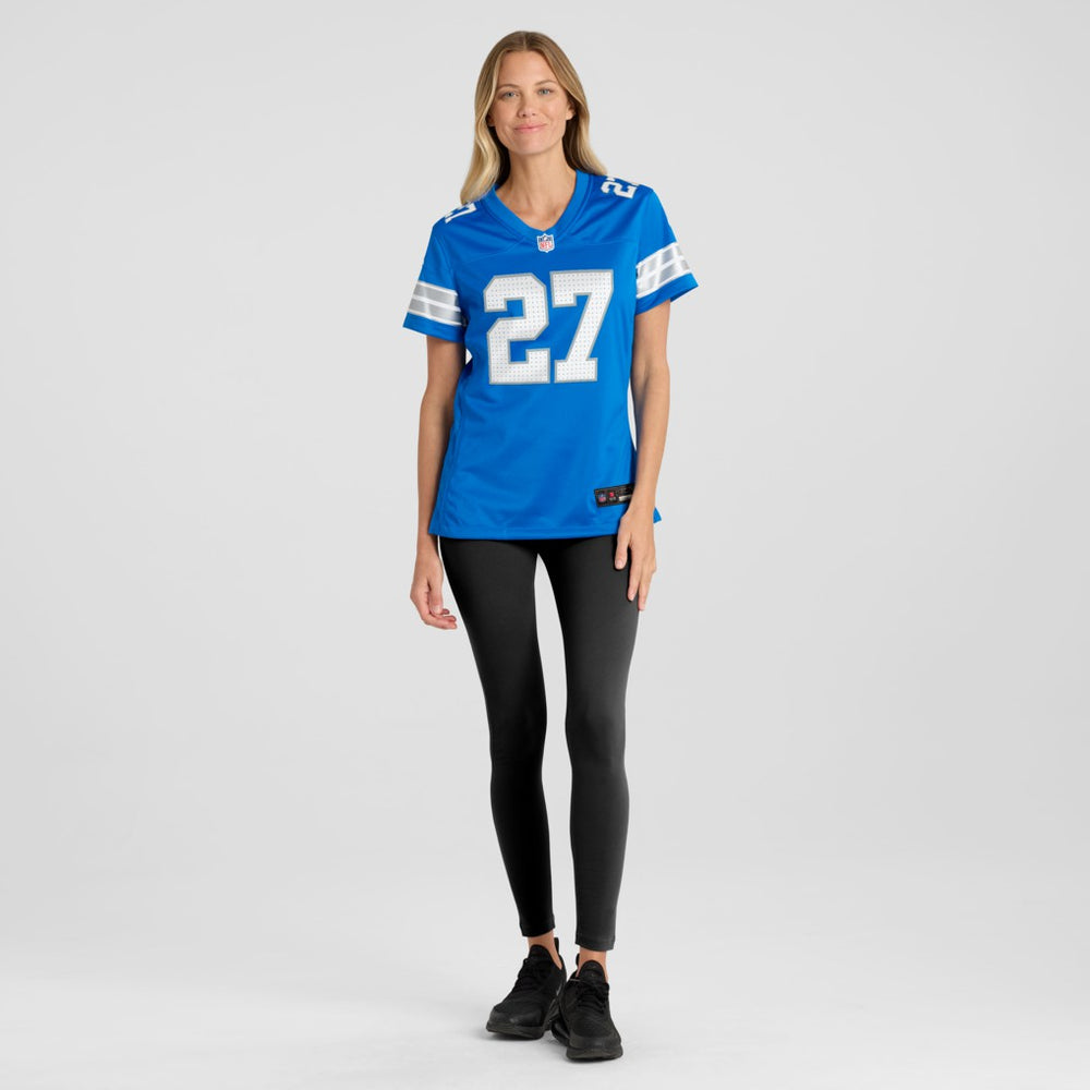Arthur Maulet Detroit Lions Women's Team Game Jersey - Blue