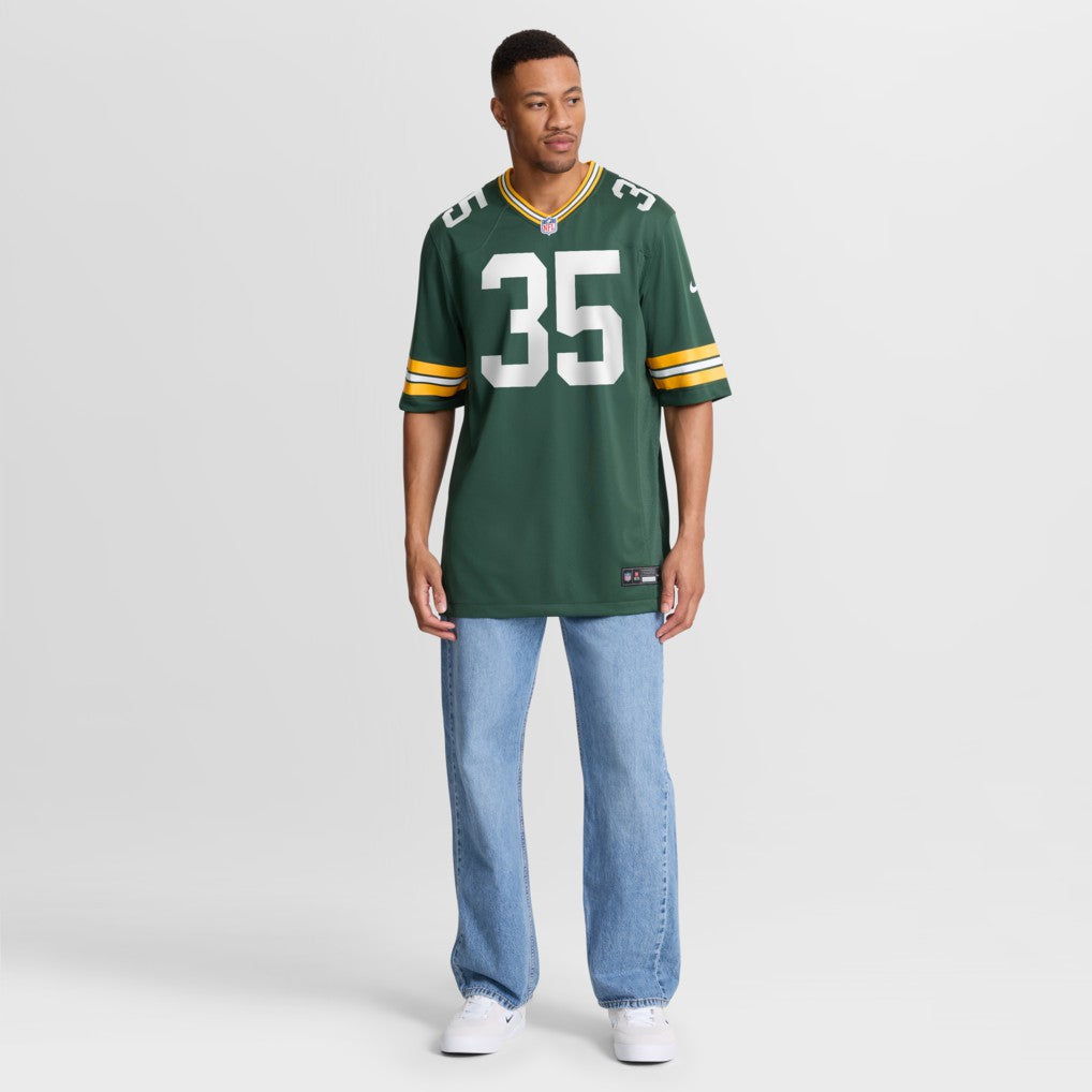Lucas Havrisik Green Bay Packers Team Game Jersey - Green