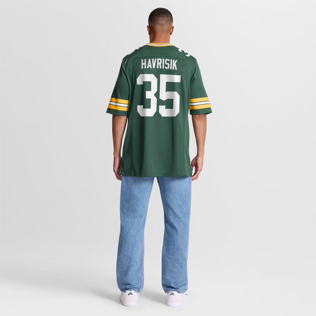 Lucas Havrisik Green Bay Packers Team Game Jersey - Green